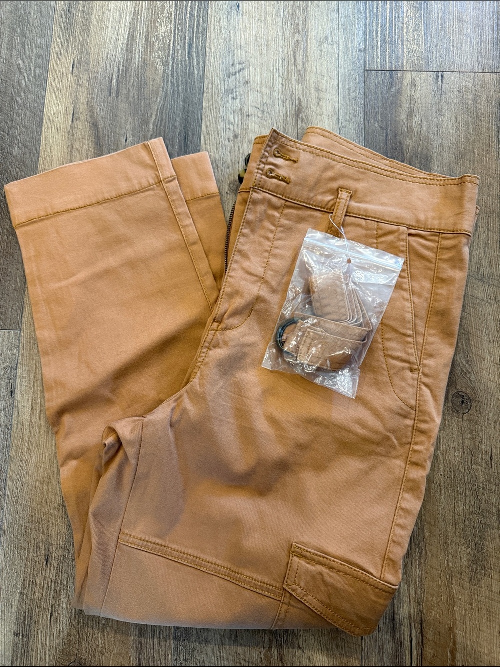 CAbi Women's Chinos in Warm Caramel